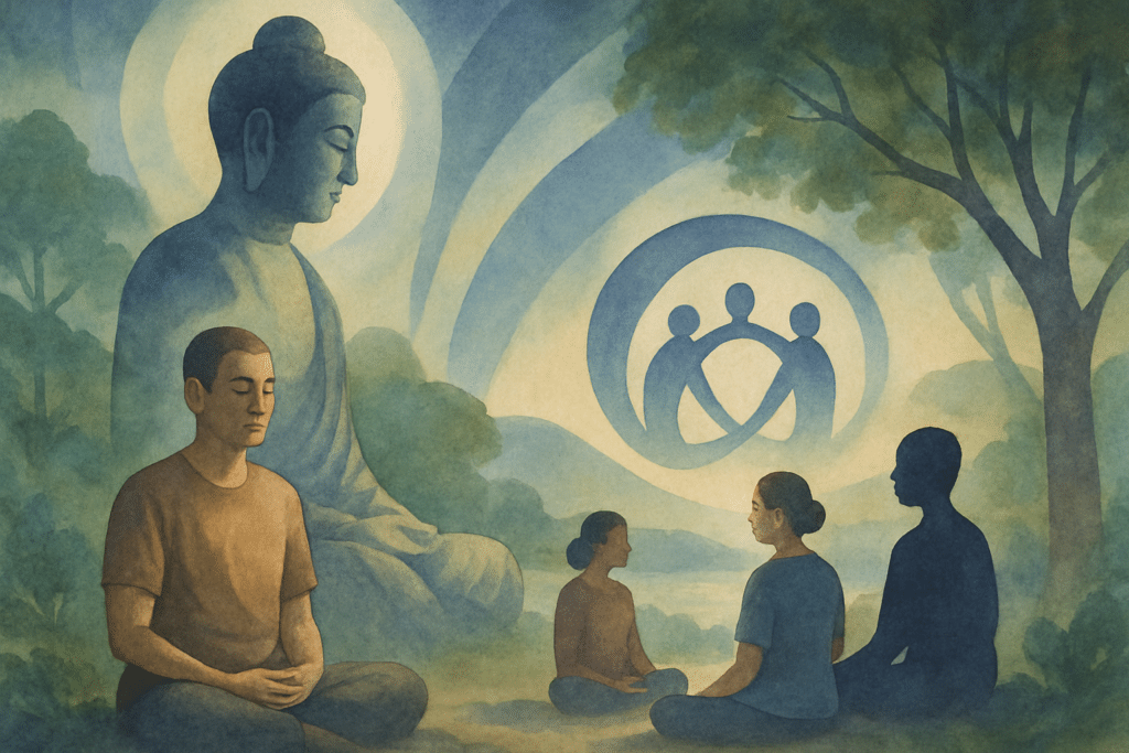 Yhdysvaltalaiset buddhalaiset kokevat buddhalaisuuden kokonaisvaltaisena hyvinvoinnin lähteenä