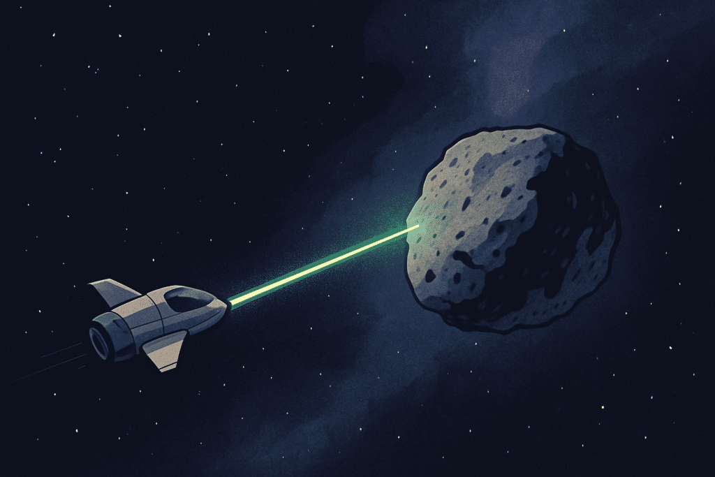 Hayabusa2 suoritti ensimmäisen onnistuneen laseretäisyysmittauksen asteroidista